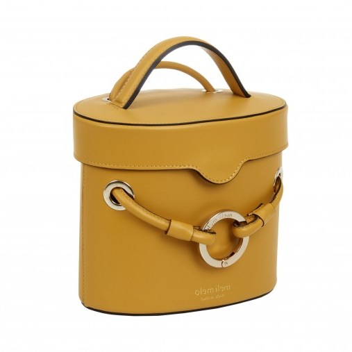MELI MELO Nancy Golden Hour Oval Box Bag - flipped