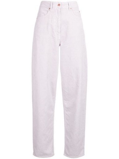ISABEL MARANT ÉTOILE Corsy tapered jeans lavender - flipped
