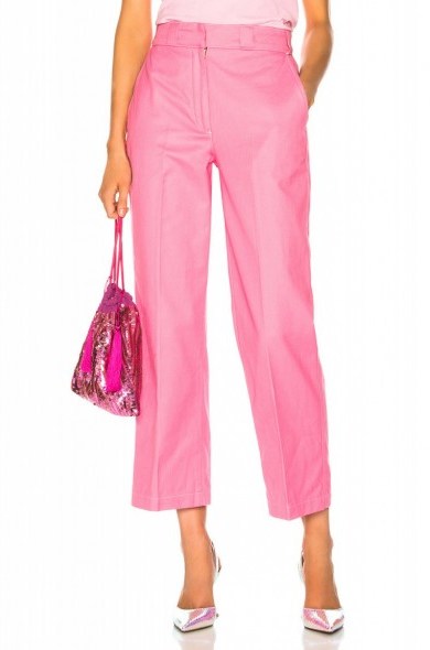 ADAPTATION Chino Pant in Candy Pink - flipped
