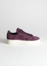 adidas Stan Smith Purple Sneaker – sports luxe trainer