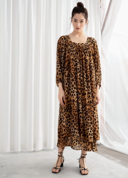 STORIES Leopard Kaftan Maxi Dress. WILD ANIMAL PRINTS