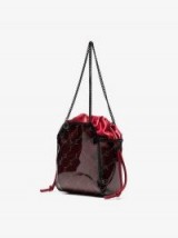 Stella McCartney Blood Red Falabella Transparent PVC Tote Bag – luxe bags