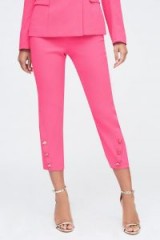 Lavish Alice tux trouser in pink | cropped going out pants
