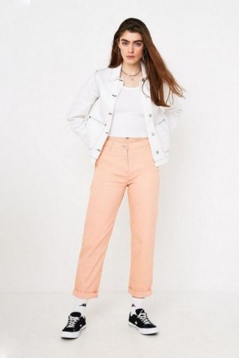 Carhartt WIP Pierce Peach Trousers / relaxed fit weekend pants - flipped