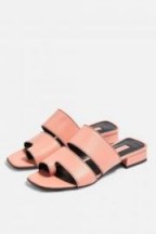 Topshop FLICKER Mule Sandals in Nude | affordable summer luxe
