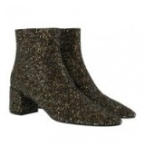 Fashionette Saint Laurent LouLou Glitter Boots Midnight | bling-a-ling!