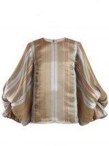 Matches Fashion ROKSANDA Seya balloon-sleeve satin blouse – that’s some look!