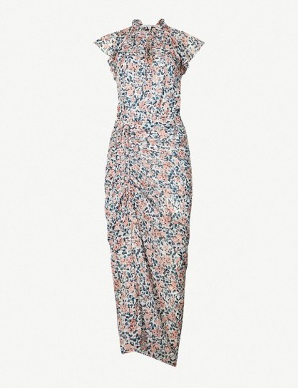 VERONICA BEARD Brynlee silk dress | vintage style dresses | garden party frock - flipped