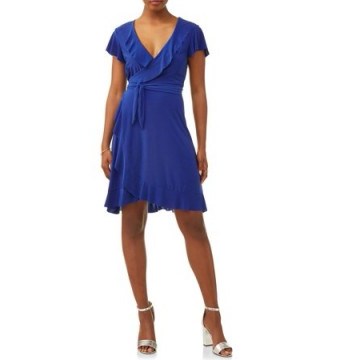 Walmart MIK Women’s Ruffle Wrap Dress is certainly something to keep your eye on - flipped