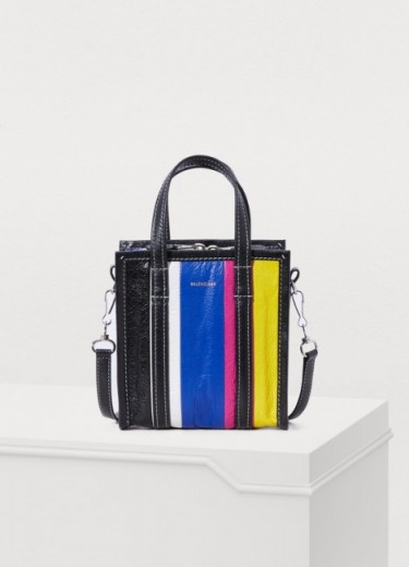 Balenciaga XXS “Bazar” shopping bag. SMALL MULTICOLOURED SHOPPER
