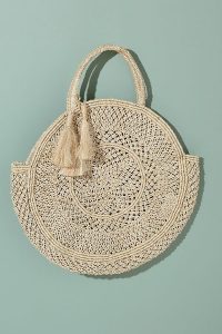 The Jacksons Quinta Straw-Jute Bag Neutral. ROUND BAGS