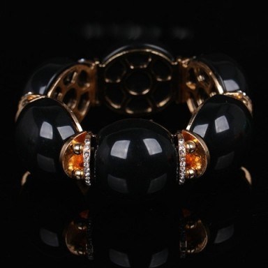 Chunky Enamel Bracelet – Tutu’s Jewellery - flipped
