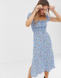 Faithfull Castilo floral midi dress in Jasmin Floral | smocked summer dresses