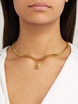 ORIT ELHANATI Fananda gold-plated necklace ~ hammered pendants ~ jewellery with effortless style