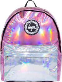 HYPE HOLOGRAPHIC MIX BACKPACK BAG PINK | UKK | Metallic backpacks | Bet all the girls want this