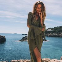 Ischia Olive by A Perfect Nomad | Wolf & Badger | Wrap Dress