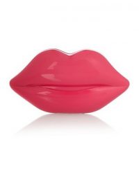 Lulu Guinness Pink perspex lip clutch bag at houseoffraser.co.uk. clutch bags | occasion bags