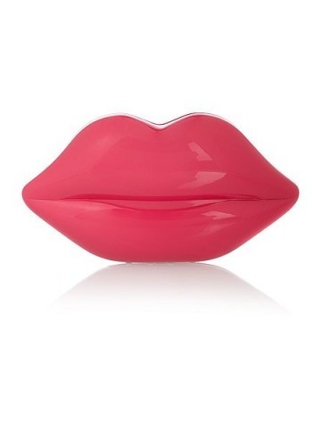 Lulu Guinness Pink perspex lip clutch bag at houseoffraser.co.uk. clutch bags | occasion bags - flipped