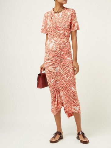 PREEN BY THORNTON BREGAZZI Mindi floral-print stretch-jersey midi dress | Matches Fashion - flipped