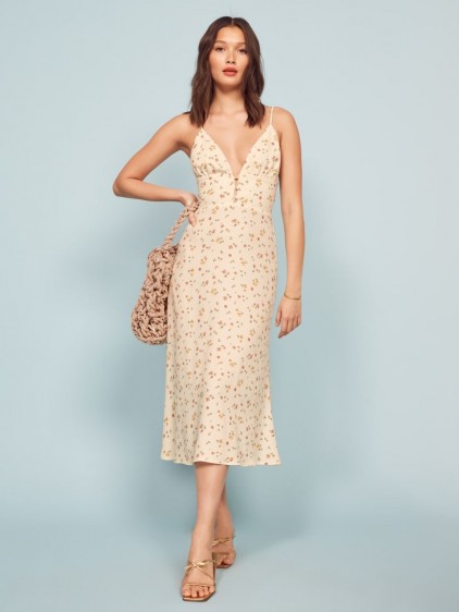 REFORMATION Montague Dress in Bellagio / ditsy floral print dresses