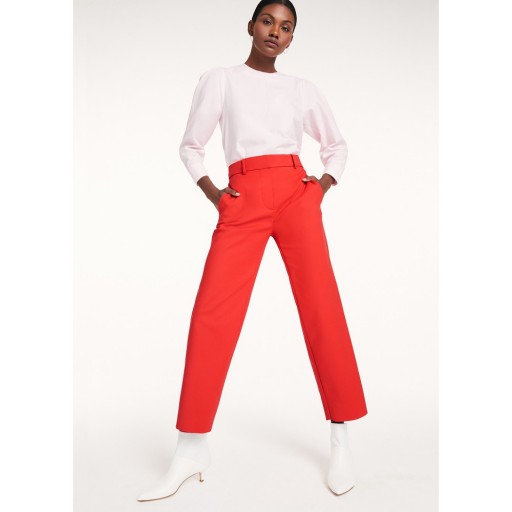 G. Label RENEE BOY’S TROUSERS in Red | perfect cropped pants for spring 2019