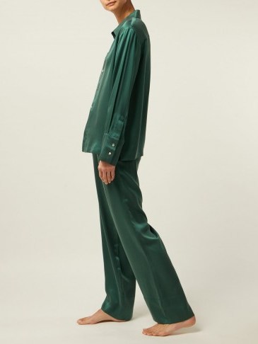 ASCENO Sandwashed-silk pyjama top | Matches Fashion - flipped