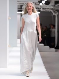 RUNWAY SIES MARJAN Winona draped satin gown | Matches Fashion