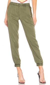 green cuffed trousers | YFB CLOTHING Martino Pant in Palm