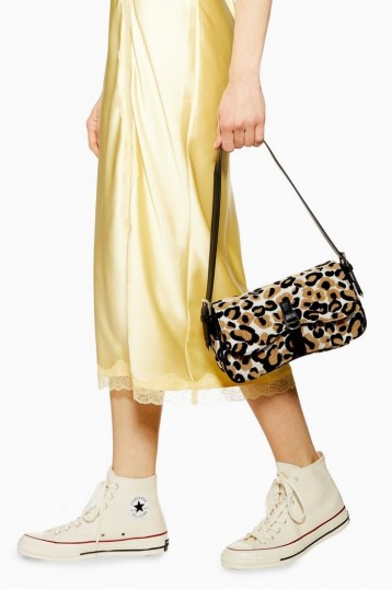 Topshop Zambia Leopard Flap Shoulder Bag | animal print bags