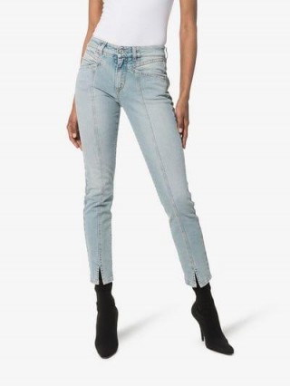 Givenchy Seam Detail Skinny Jeans ~ split hem skinnies