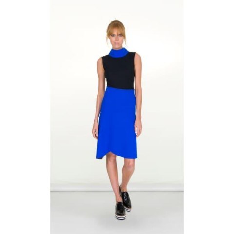 Ileana Asymmetrical Blue Skirt by SDress | Wolf & Badger - flipped