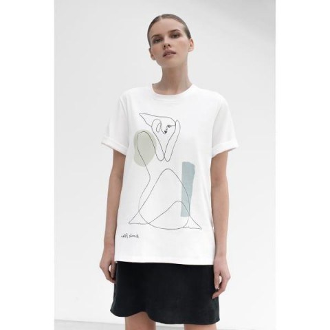 T-Shirt Woman’s Attitude by FLOW | Wolf & Badger | Made from soft cotton in a relaxed fit - flipped
