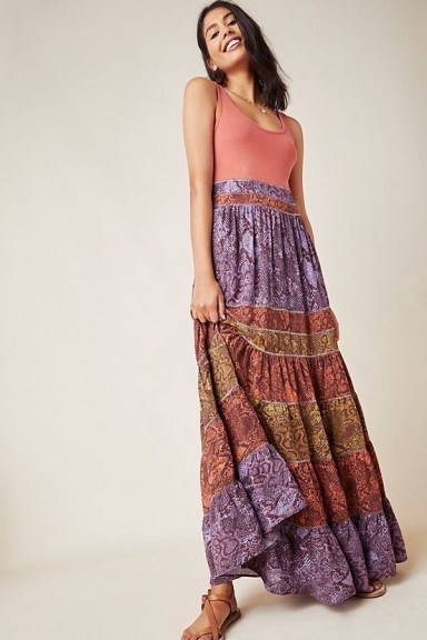 Anthropologie Colima Maxi Dress | long boho dresses - flipped