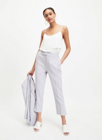 MISS SELFRIDGE Lilac Premium Suit Trousers – summer trouser suits