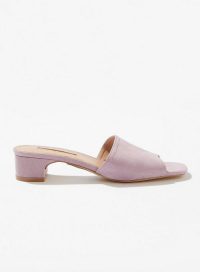 MISS SELFRIDGE SAMANTHA Lilac Low Heel Mules – summer heels