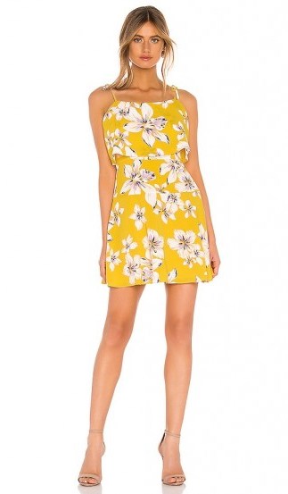 BB Dakota Island Time Dress Sunglow Yellow | sunny summer dresses - flipped