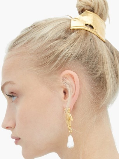 ALIGHIERI The Overthinker gold-plated hair tie | chic updo accessory