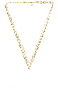 Vanessa Mooney The Rhapsody Chain & Pearl Necklace – double necklaces
