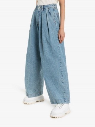 Acne Studios Wide Leg Denim Trousers | baggy jeans - flipped
