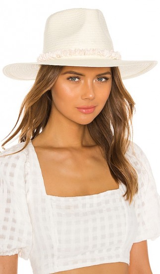 ale by alessandra x REVOLVE Lani Hat in Off White & Puka / wide brim summer hats