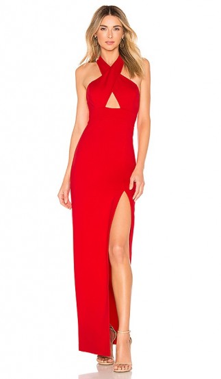 Lovers + Friends Livia Gown in Red | glamorous party gowns
