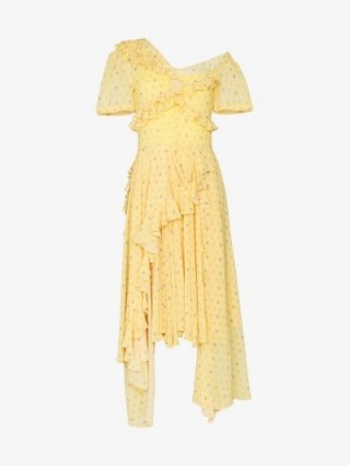 Preen By Thornton Bregazzi Kennedy Ruffle Tiered Midi Dress