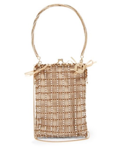 ROSANTICA BY MICHELA PANERO Robin crystal-embellished clutch bag