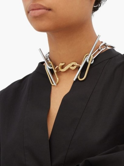 CHOPOVA LOWENA Snake chain necklace