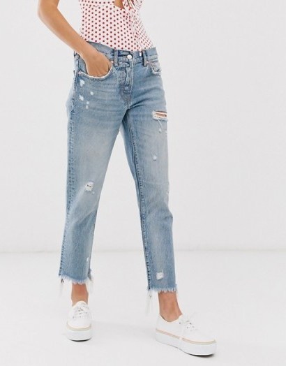 We The Free by Free People Good Times crop rigid relaxed jean - flipped