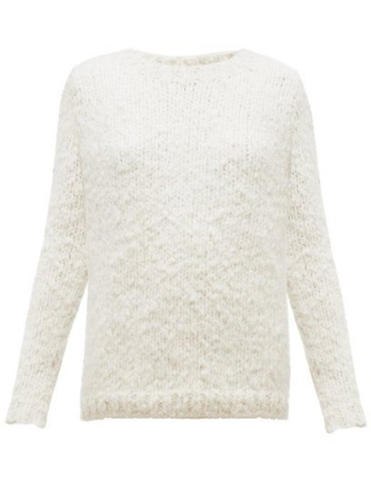 GABRIELA HEARST Lawrence cashmere sweater ~ soft luxury knits - flipped