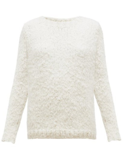 GABRIELA HEARST Lawrence cashmere sweater ~ soft luxury knits