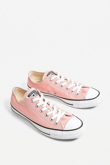 Converse Chuck Taylor All Star Ox Pink Low Top Trainers ~ girly sneakers