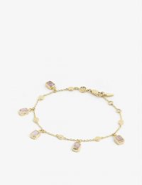 MISSOMA LTD Lena Pink Rhodochrosite charm bracelet / bracelets / charms
