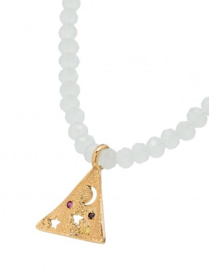HERMINA ATHENS Melies Pyramis gold-plated necklace - flipped
